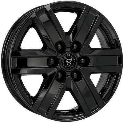 Wolfrace Eurosport TUV TRANSPORTER Diamond Black Alloy Wheels Image