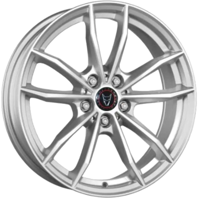 Wolfrace Eurosport TUV X12 Polar Silver Alloy Wheels